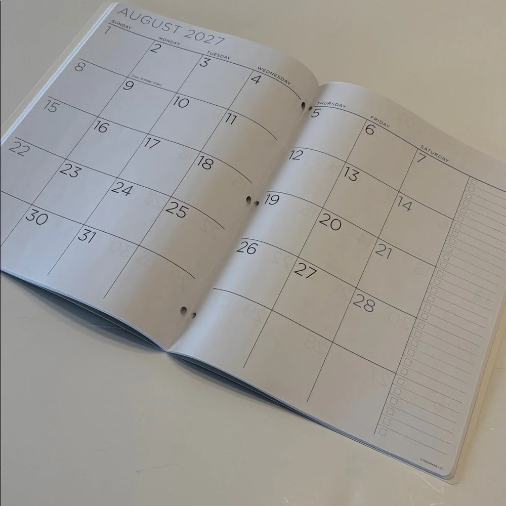 PlanAhead See it Bigger 2 Year Monthly Planner January 2026 - December 2027